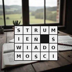 Rozwiązanie krzyżówki: odmiana monologu wewnętrznego będąca wiernym odtworzeniem toku myślowego z uwzględnieniem charakterystycznej chaotyczności myśli i skojarzeń - strumień świadomości | hasła, synonimy i podpowiedzi Hasło krzyżówkowe odmiana monologu wewnętrznego będąca wiernym odtworzeniem toku myślowego z uwzględnieniem charakterystycznej chaotyczności myśli i skojarzeń - strumień świadomości – rozwiązanie, synonimy, podpowiedzi i definicje krzyżówkowe